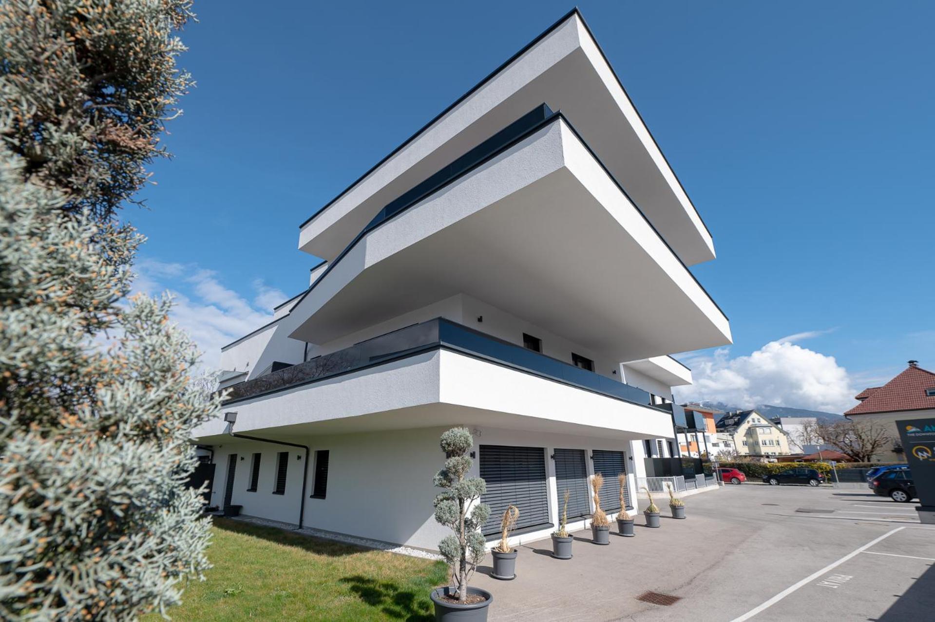 Amaria Downtown Aparthotel Villach Exterior foto