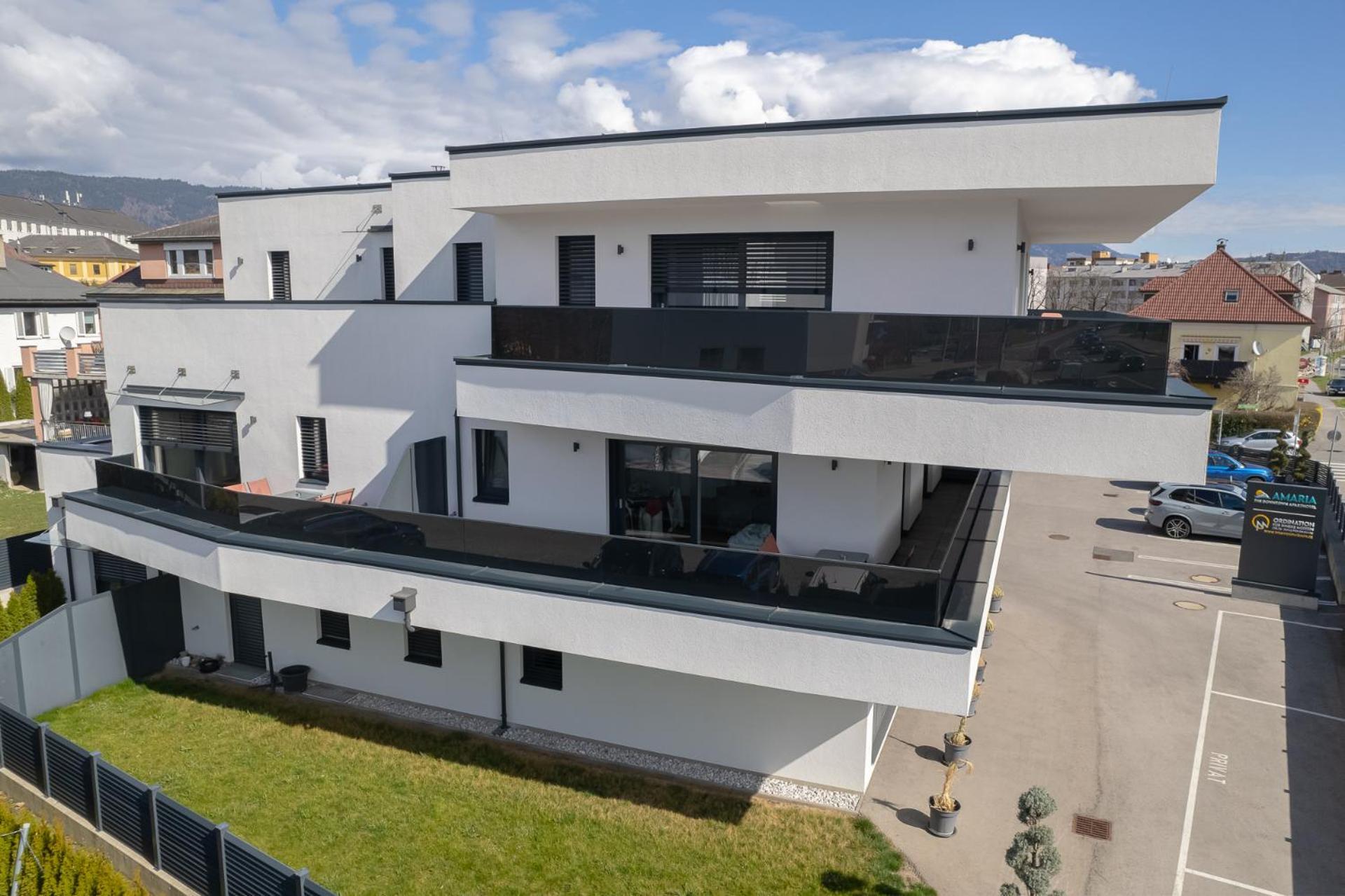 Amaria Downtown Aparthotel Villach Exterior foto